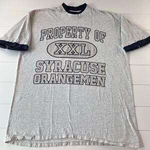 TNT vintage Syracuse University Property of XXL Orangemen Vintage T-Shirt SZ XL